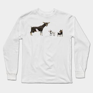 A Doe & Her Kids Long Sleeve T-Shirt